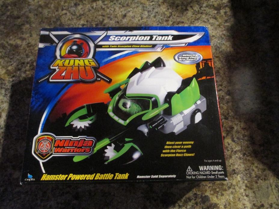 Kung Zhu Ninja Warriors Scorpion Tank with Twin Scorpion Claw Blades free ship