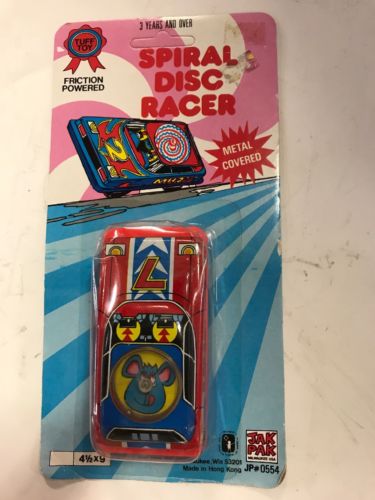 Tuff Toy Friction Powered Spiral Disc Racer