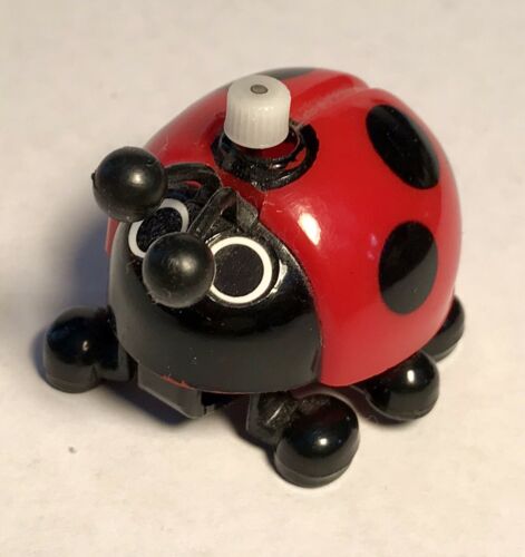 Tomy Wind-Up Ladybug - Works Great - Red and Black
