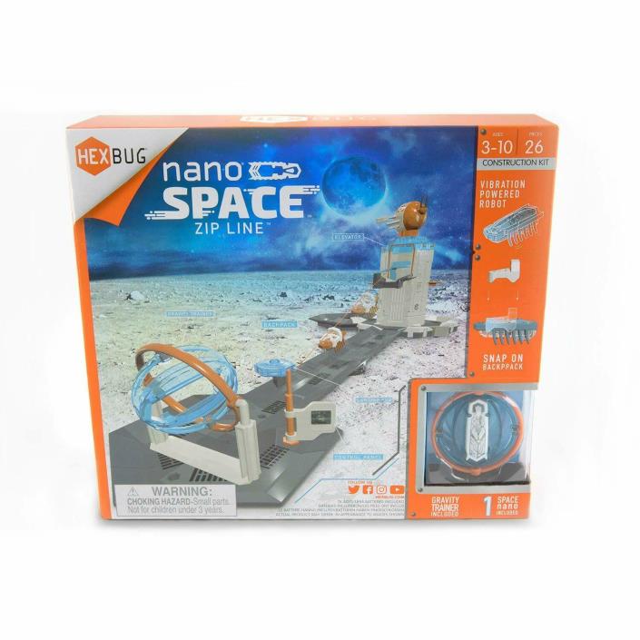 Hexbug Nano Space Zip Line Construction Set Imperfect Box Hex Bug