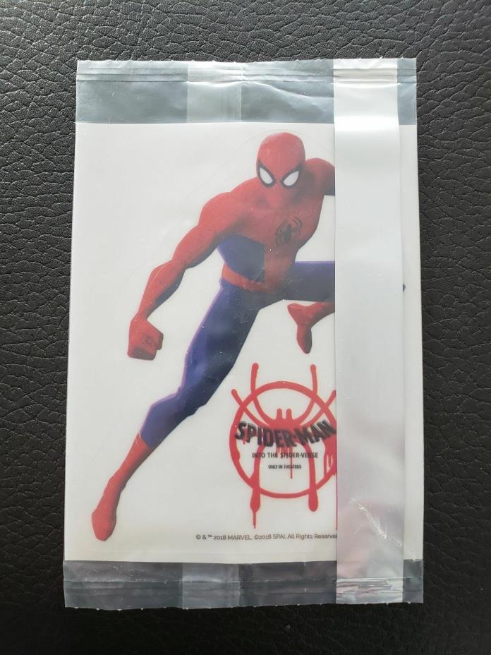 Spider-Man Into The Spider-Verse Movie Action Decal #3 General Mills Cereal 2018