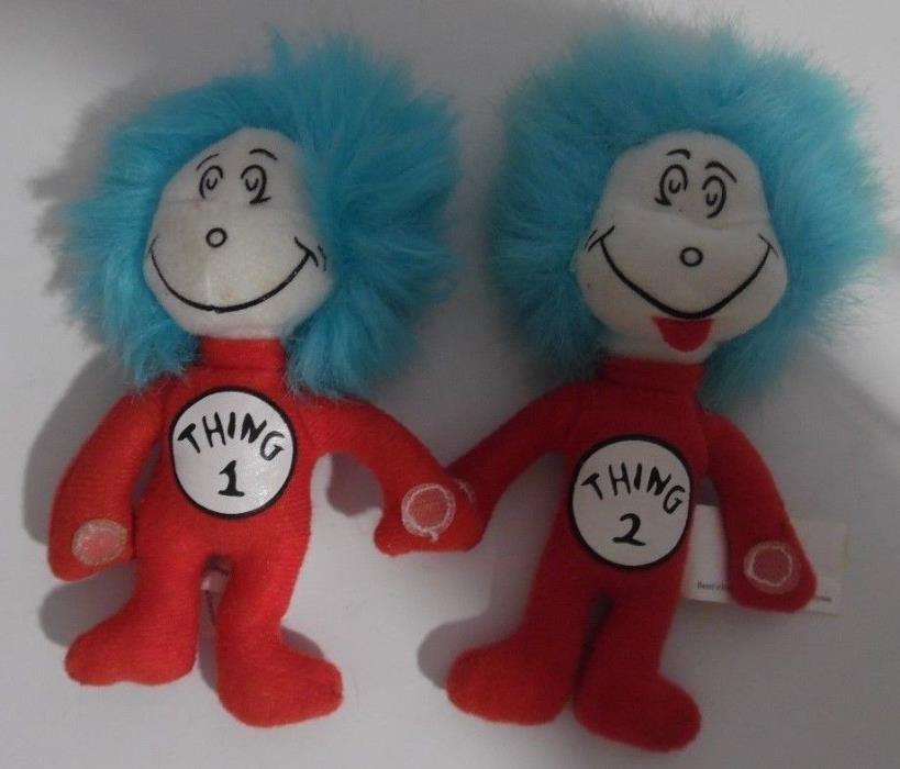 Kellog's Dr. Suess Plush Toy Thing 1 & 2 Official Movie Merchandise 4