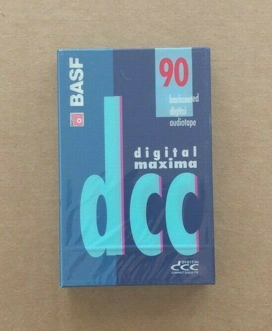 Lot 2 BASF DCC Digital Compact Cassette 90 minutes New & Sealed