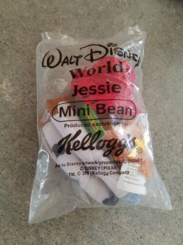 Walt Disney World Jessie Mini Bean Kelloggs Toy Soft Plush