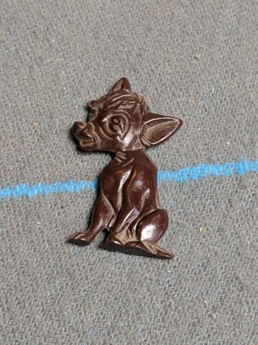 Vintage Disney Kelloggs Cereal Premium LADY AND THE TRAMP Pedro Chihuahua Dog