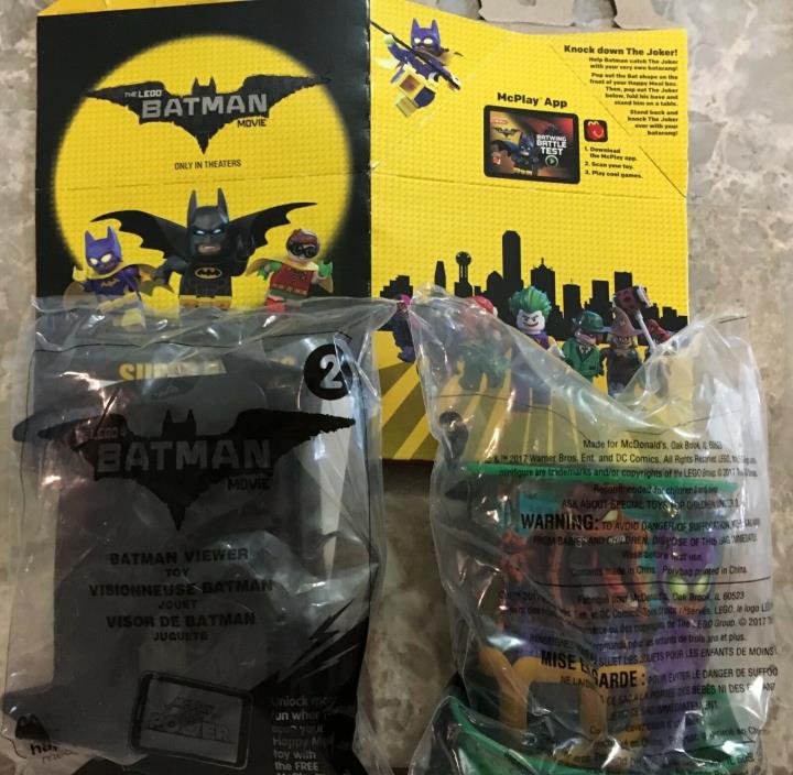 Happy Meal Toys Sealed (Boys) Lot of 13 Transformers, Batman, Justice League