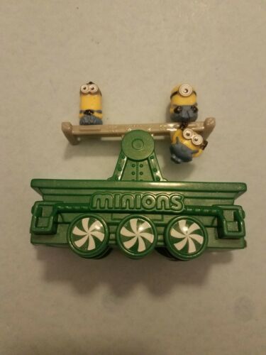 1 Mcdonalds 2017 Holiday Express Train Minions #9 Happy Meal Toy