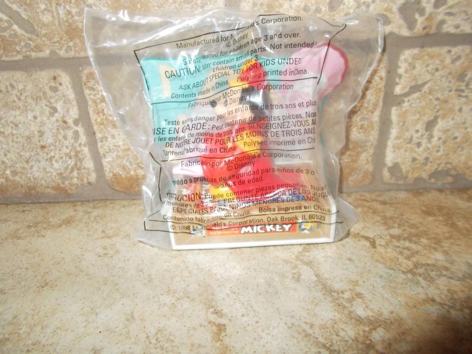 McDonald's Happy Meal The Spirit of Mickey Mobile Figurine, 1998, New (A03)