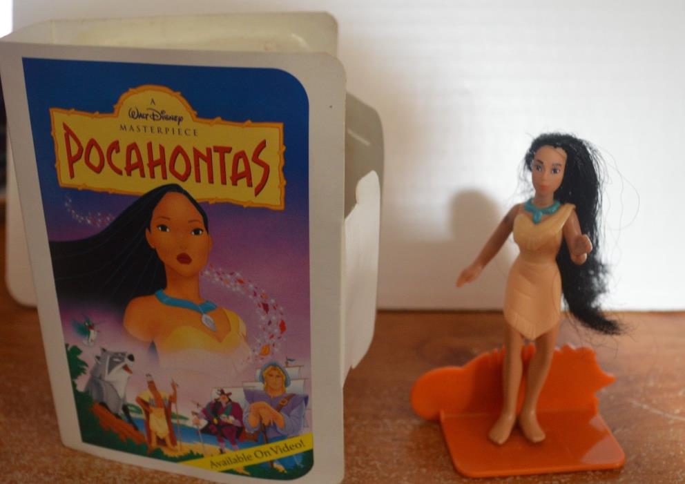 1995 Pocahontas -  Disney Masterpiece McDonalds Happy Meal Toy - Pocohontas