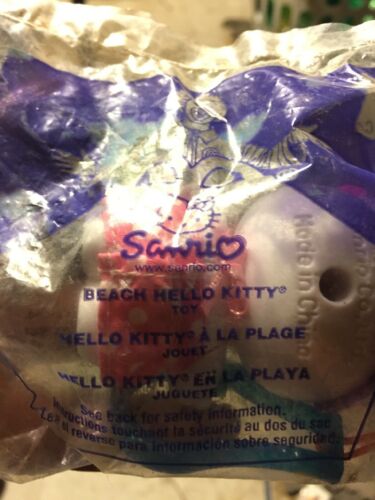 McDonalds Hello Kitty 2001  #1 Beach Kitty - Sealed Package