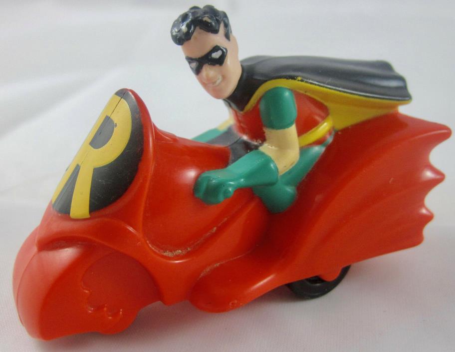 McDonald's Batman II The Animated Series HM - Robin on Red Motorcycle - 1993 OOP
