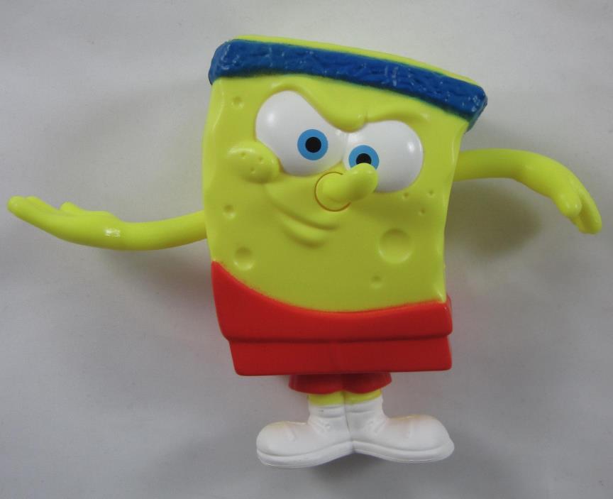 McDonald's SpongeBob Sports Toys HM - Basketball SpongeBob - Out of Package 2012