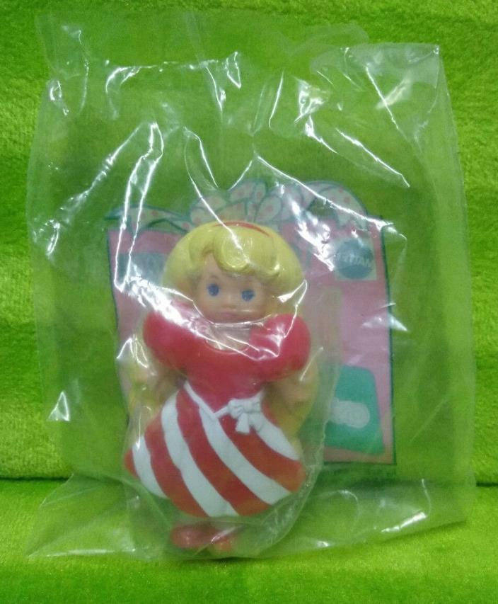 1993 McDonalds Happy Meal Totally Toy Holiday Lil Miss Candi Stripes Figurine