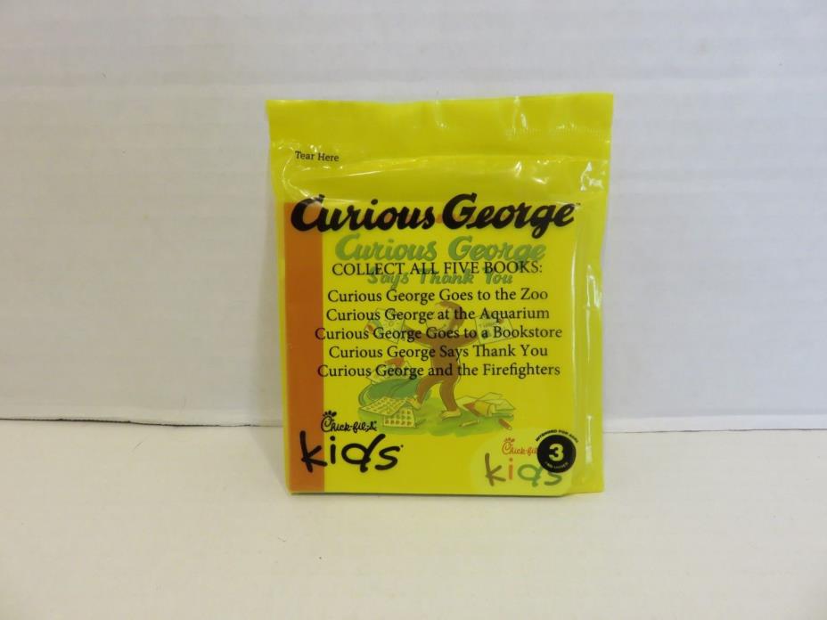 Curious George Chick-fil-A Kids Meal Book (under-three book) NEW Sealed
