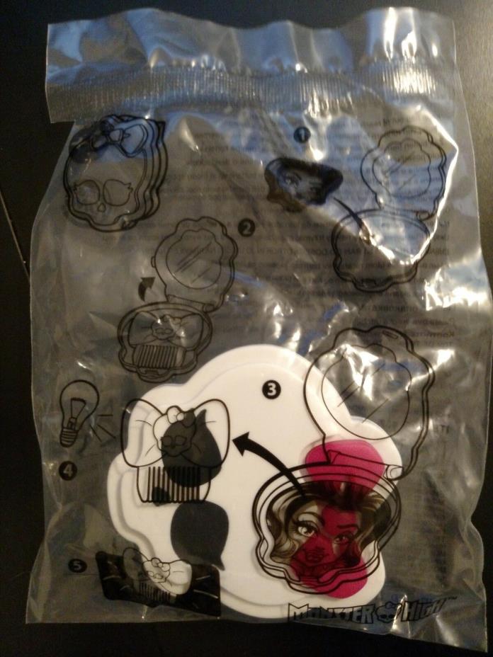 Burger King Kids Meal toy - Monster High Comb & Compact NIB