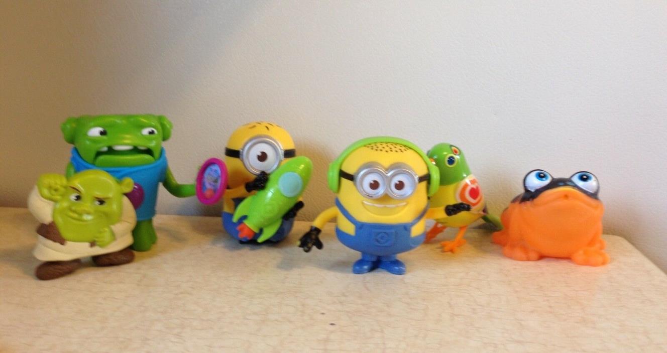 Small toys - McDonalds Despicable 3 and Home Movies, Cereal Shrek, Others (6)