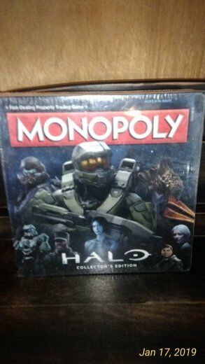 Monopoly Halo Board Game