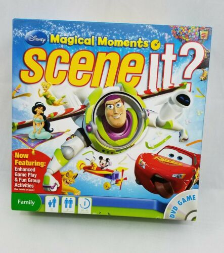 Scene It? Disney Magical Moments DVD Game Disneyland Board Game