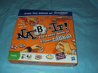 Nab-It The Game of Stolen Words Never Used   Pre - Owned