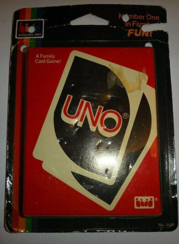 Vintage Original 1985 UNO Card Game New