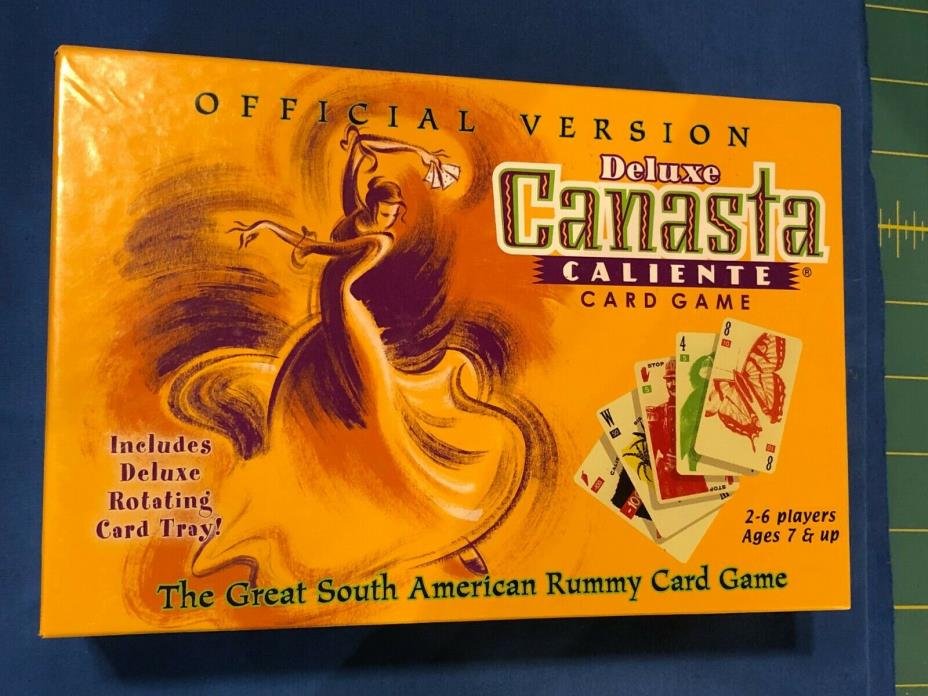 DELUXE CANASTA CALIENTE • (Model 1042 - Winning Moves Games)