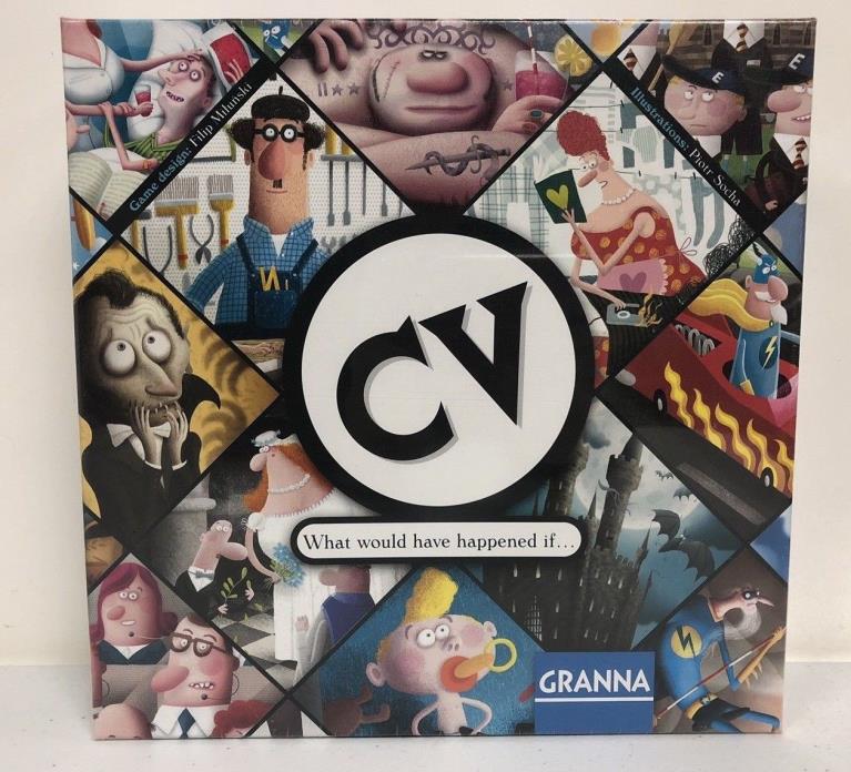 CV - A Board Game About Life - Granna NIB Sealed