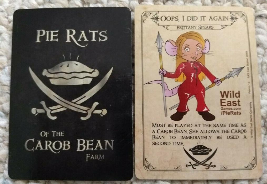 Pie Rats of the Carob Bean Farm - Brittany Spears - PAX EAST
