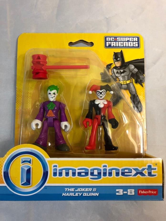 Imaginext The Joker & Harley Quinn DC Super Friends Fisher-Price