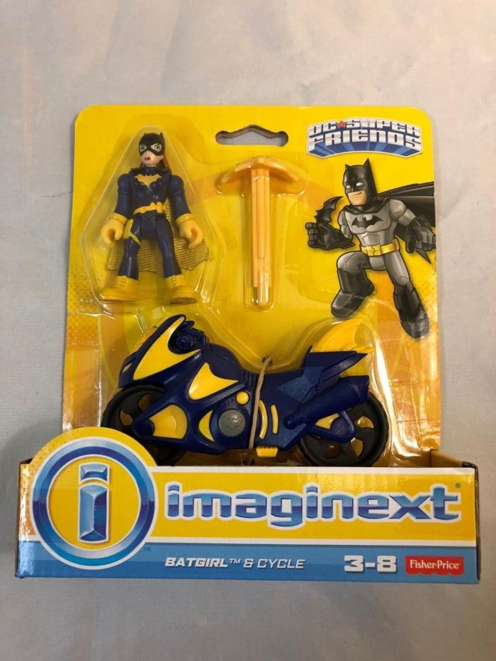Imaginext Batgirl & Bicycle DC Super Friends Fisher-Price