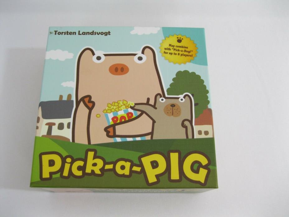 PICK A PIG CARD GAME - TORSTEN LANDSVOGT - COMPLETE - 2012 - JOLLY THINKERS
