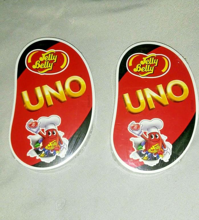 UNO Game Jelly Belly Special Editon Sealed - Bean Shaped UNO Cards
