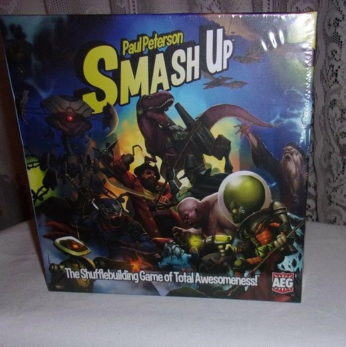 Paul Peterson SMASH UP The Shufflebuilding Game of Total Awesomeness  NEW