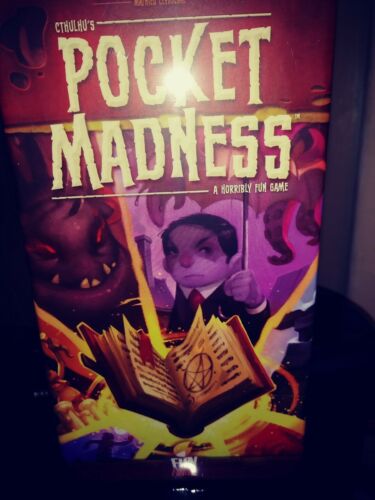 Pocket Madness Card Game FACTORY SEALED NEW 3 Games To sell