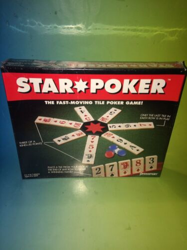 STAR POKER Game 1994 Pressman ~ New SEALED