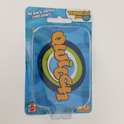 NEW! SEALED! QWITCH QUICK-SWITCH CARD GAME - IN TRAVEL TIN - ON THE GO FREE SHIP