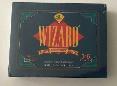 Wizard Ultimate Trump Card Game New English and Spanish