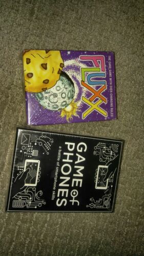 Game Of Phones and fluxx  Party Card Game Cards New/Other