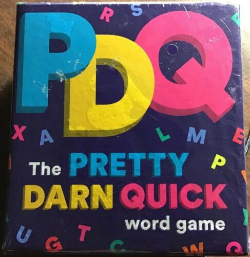 PDQ - The Pretty Darn Quick Word Game - Ages 10+  NEW
