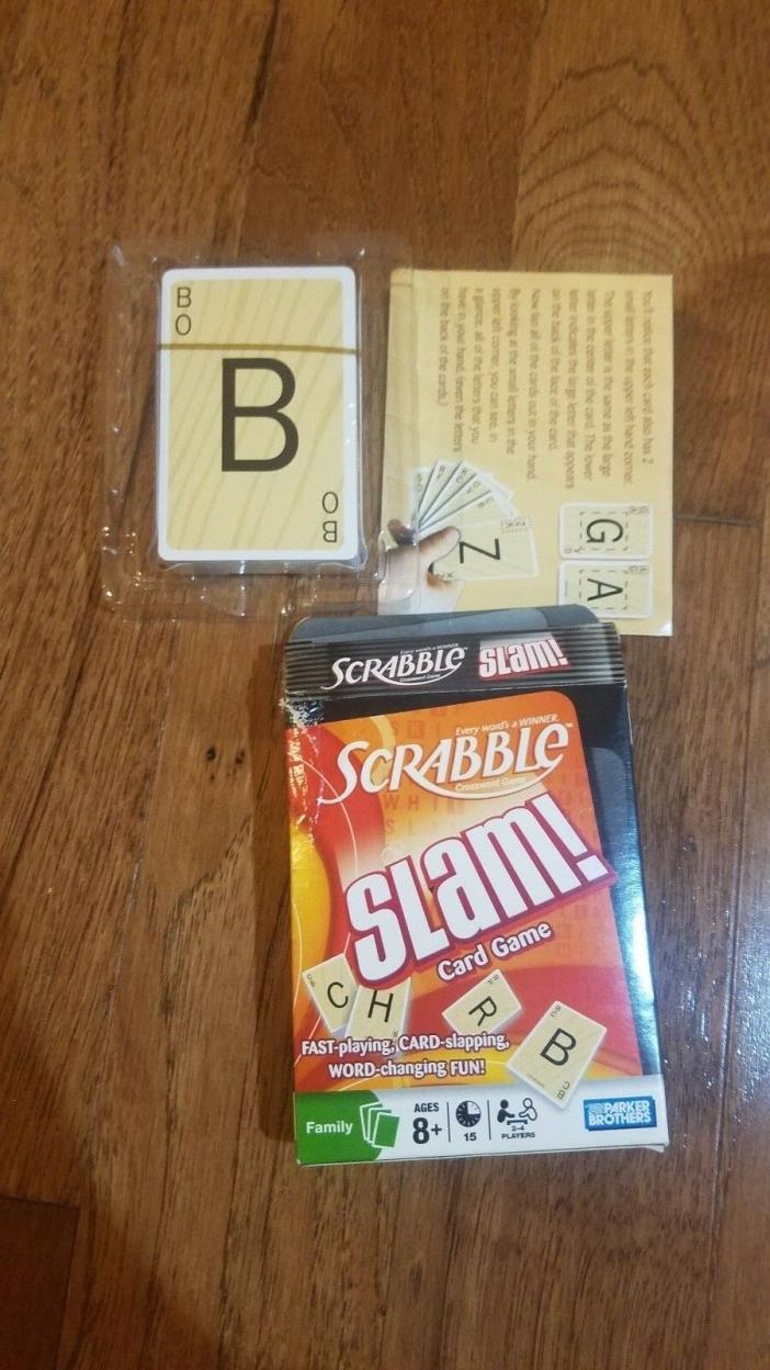 SCRABBLE SLAM! CARD GAME New and Unopened