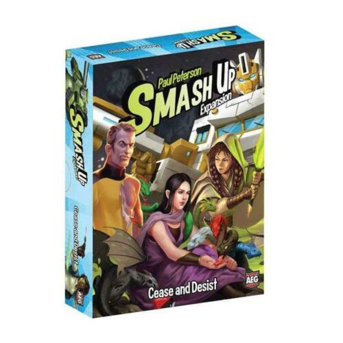 NEW Smash Up: Cease and Desist AEG Card Game Expansion Multi-Player Fun 5510