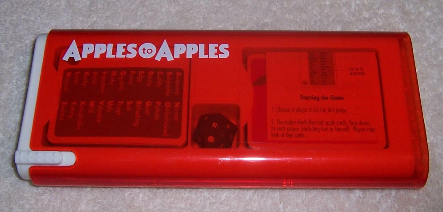 Apples to Apples Card Game Mod Travel Version