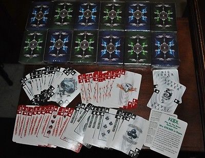 ONE DOZEN KOOL PLAY ON THE HOUSE SPADES SLAM PLAYING CARDS 2002 ONLY SET ON EBAY