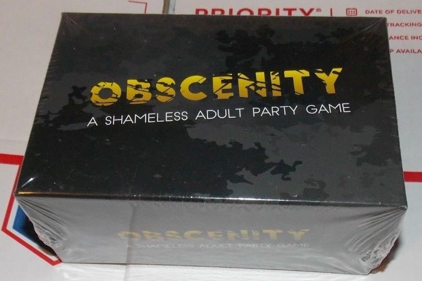 Obscenity: A Shameless Adult Party Card Game by Guards against Insanity