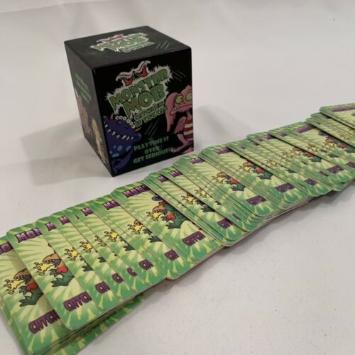 Monster Mob Card Game By Brain Box, For Age 3+, Game Of Chance For The Whole Fam