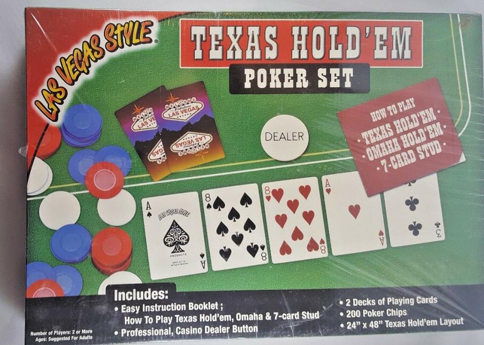 Texas hold 'em Poker set New