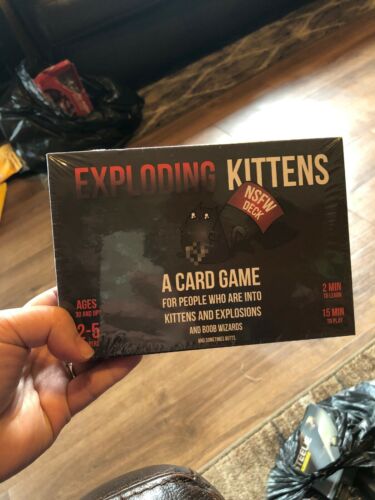 Exploding Kittens NSFW Edition Card Game Explicit