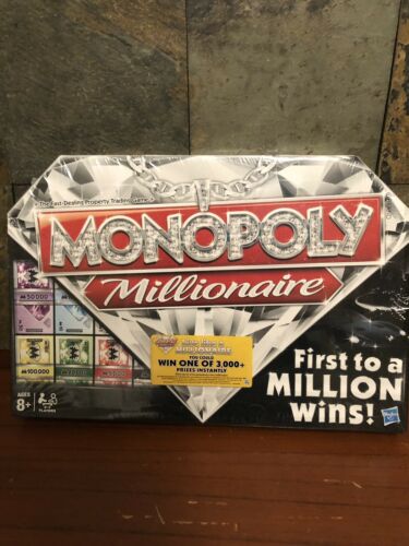 Monopoly Millionaire Board Game Hasbro 2012  NEW SEALED