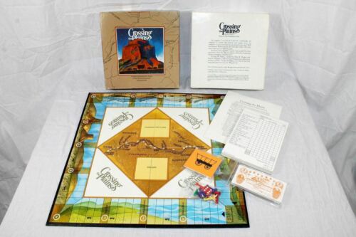 Crossing The Plains Mormon Trail Pioneer Trek Board Game 1984 LDS Ancestors