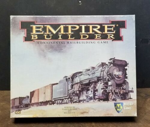 Empire Builder Continental Rail Building Board Game Mayfair