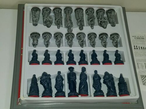 civil war chess set very nice look